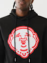 SUDADERA CON CAPUCHA Y ROSTRO DE BUDDHA BORDADO