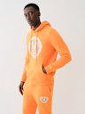 EMBROIDERED BUDDHA FACE HOODIE