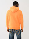 EMBROIDERED BUDDHA FACE HOODIE