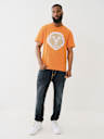 CHAIN STITCH EMBROIDERY BUDDHA FACE TEE