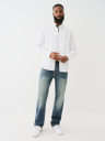 JEANS CORTE DE BOTA BILLY CON COSTURA SÚPER T