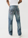 JEANS CORTE DE BOTA BILLY CON COSTURA SÚPER T