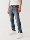 JEANS SKINNY ROCCO CON SOLAPA Y COSTURAS SÚPER T DE 32"