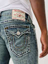 RICKY TRI-COLOR SUPER T STRAIGHT JEAN