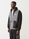 HEAVY WEIGHT FLEECE LINED BIG T DENIM JACKET