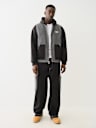 HEAVY WEIGHT FLEECE LINED BIG T DENIM JACKET