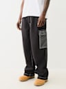 HEAVY WEIGHT FLEECE BIG T BAGGY CARGO PANT