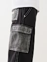 HEAVY WEIGHT FLEECE BIG T BAGGY CARGO PANT