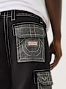 HEAVY WEIGHT FLEECE BIG T BAGGY CARGO PANT