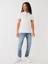 ROCCO SUPER T ZIG ZAG SKINNY JEAN 32"