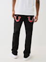 RICKY SUPER T ZIGZAG LOGO STRAIGHT JEAN