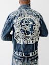 BW x TR BIG T FLAME TRUCKER JACKET