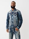BW x TR BIG T FLAME TRUCKER JACKET