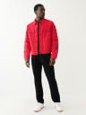 JIMMY FRAYED PATCH DENIM JACKET