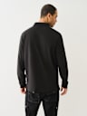 LONG SLEEVE LOGO POLO SHIRT