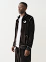 VELOUR BIG T ZIP JACKET
