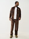 VELOUR BIG T ZIP JACKET