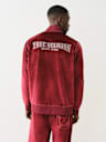 VELOUR BIG T ZIP JACKET