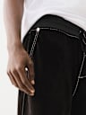 VELOUR BIG T STRAIGHT PANT