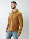 VELVET LONG SLEEVE POLO SHIRT