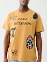 CAMISETA CON GRÁFICO BORDADO Y PARCHE
