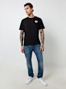 CAMISETA CON ESTAMPADO DE TR Y BUDDHA