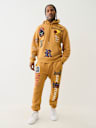 LOGO PATCH EMBROIDERY HOODIE