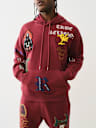 LOGO PATCH EMBROIDERY HOODIE