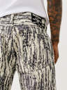 BOBBY JACQUARD BIG T BAGGY JEAN 32"