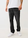 RICKY STUDDED HORSESHOE WING STRAIGHT JEAN