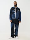 JIMMY CURVED SEAM DENIM JACKET