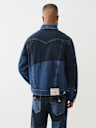 JIMMY CURVED SEAM DENIM JACKET