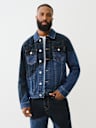 JIMMY CURVED SEAM DENIM JACKET