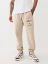 PANTALONES JOGGER CON ÁGUILA BORDADA