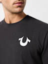 BLAZING WORLD TOUR LOGO APPLIQUE TEE