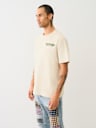 EMBROIDERED WARPED BUDDHA LOGO TEE