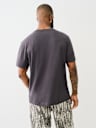 EMBROIDERED RADIO WAVE HORSESHOE TEE