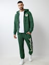 BLAZING LOGO APPLIQUE ZIP HOODIE