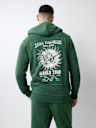 BLAZING LOGO APPLIQUE ZIP HOODIE
