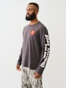 BLAZING HORSESHOE LONG SLEEVE TEE