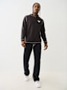 HOODED FLATLOCK HENLEY TEE