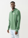 HOODED FLATLOCK HENLEY TEE
