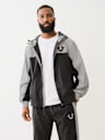 REFLECTIVE ZIP HOODED WINDBREAKER