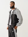 REFLECTIVE ZIP HOODED WINDBREAKER