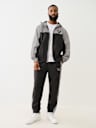 REFLECTIVE ZIP HOODED WINDBREAKER