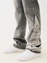 BILLY DESTROYED SLIT BOOTCUT JEAN