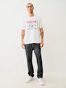 RICKY SUPER T METALLIC STRAIGHT JEAN