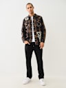 WESTERN BIG T LOGO PLAID SHIRT