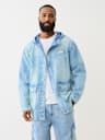 CHAQUETA BIG T DE MEZCLILLA CON CAPUCHA DE USO DIARIO