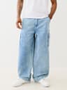 PANTALONES CARGO DE USO GENERAL BIG T DE MEZCLILLA